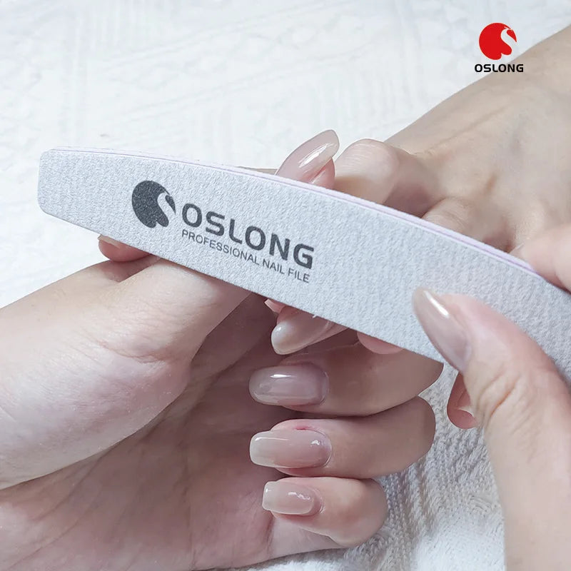 100/180 Beauty Gift Nail Files Strong Emery Boards Nails Doubled Sides Washable Accessories Tools Gray Zebra Nail File MegaBDM