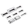 Built-in Invisible Concealed Kitchen Handle Stainless Steel Zinc Plated