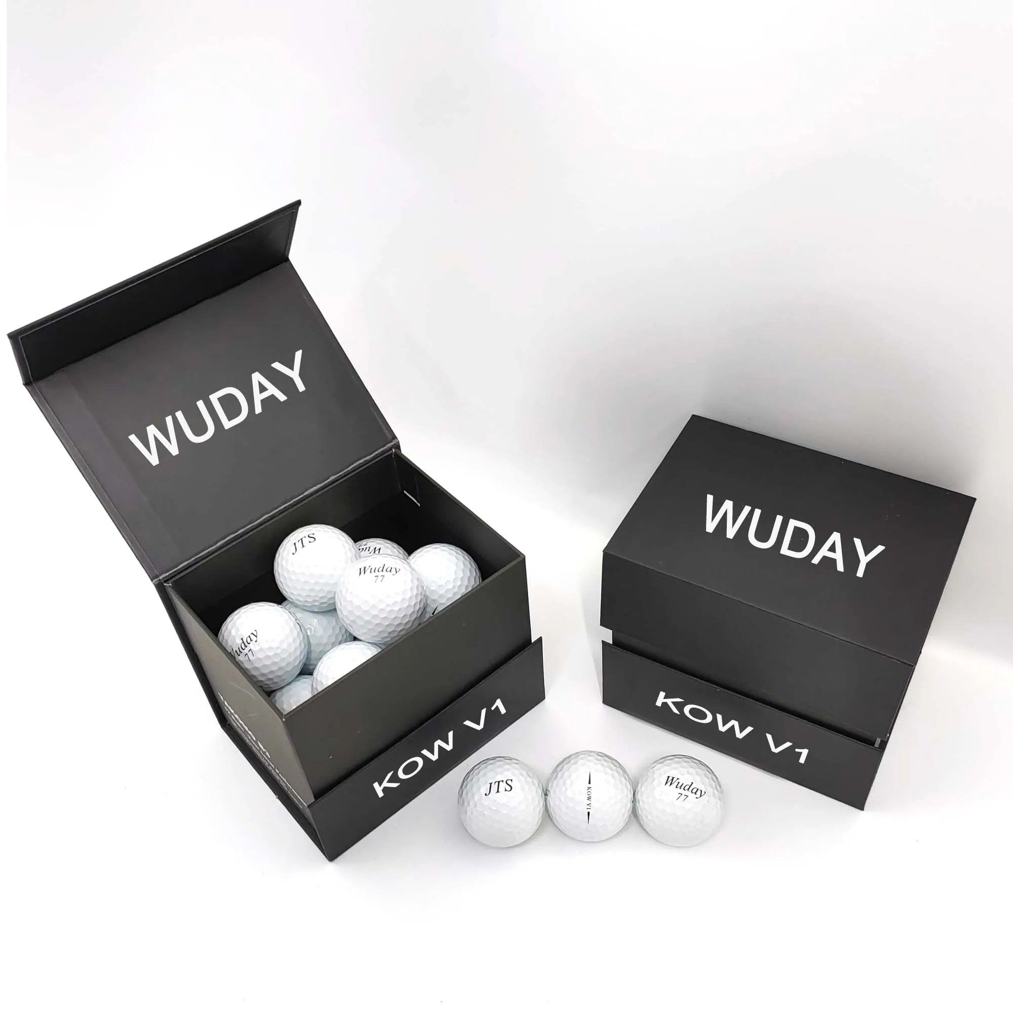Oem Factory Price Premium Gift Box Packaging 2/3/4 Layer Urethane Tournament Golf Balls