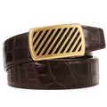 LY36-61462-8  Luxury Steel Buckle Men's Business Belt Wholesale Spot