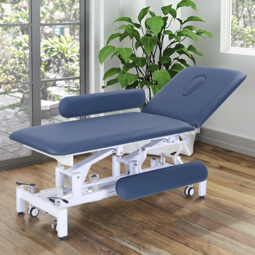 Minor Surgery General Caster Examination Bed Couch Support Heavy Patients Hotels Gyms Portable Physiotherapy Massage Table
