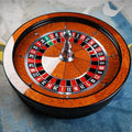 YH 32 Inch Single 0 Roulette Professional Ruleta De Casino Digital Roulette Wheel 80cm Wood Roulette Europe
