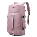 Factory Hot Sale New Design Durable Large Oxford Fashion Travel Gym Sport Duffel Bag Yoga Backpack Zipper Closure Letter Pattern