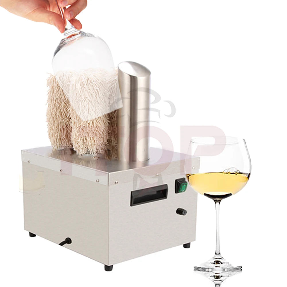 Commercial Glassware Dryer Hot Sale Automatic Glass Washing Machine Bar Restaurant Cafe Glass Edge Polishing Machine