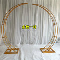 D-AR002 Aluminium Alloy Foldable 2.4m*2.4m Metal Stand Wedding Decoration Backdrop Flower Wall Stand for Wedding