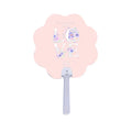 Sunflower Custom  Portable Double Sided Hand Fans Blank Sublimation Plastic Hand Fan