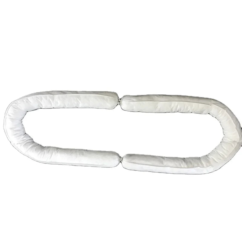 High Absorption White Meltblown Nonwoven Fabric Oil-Absorbent Boom Sock Foam Eco-Friendly Environmental Oilspillpro OOA-B7612