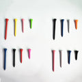 Premium Bamboo Custom Logo Golf Tees Pack Friendly Biodegradable Material Wooden Golf Tees