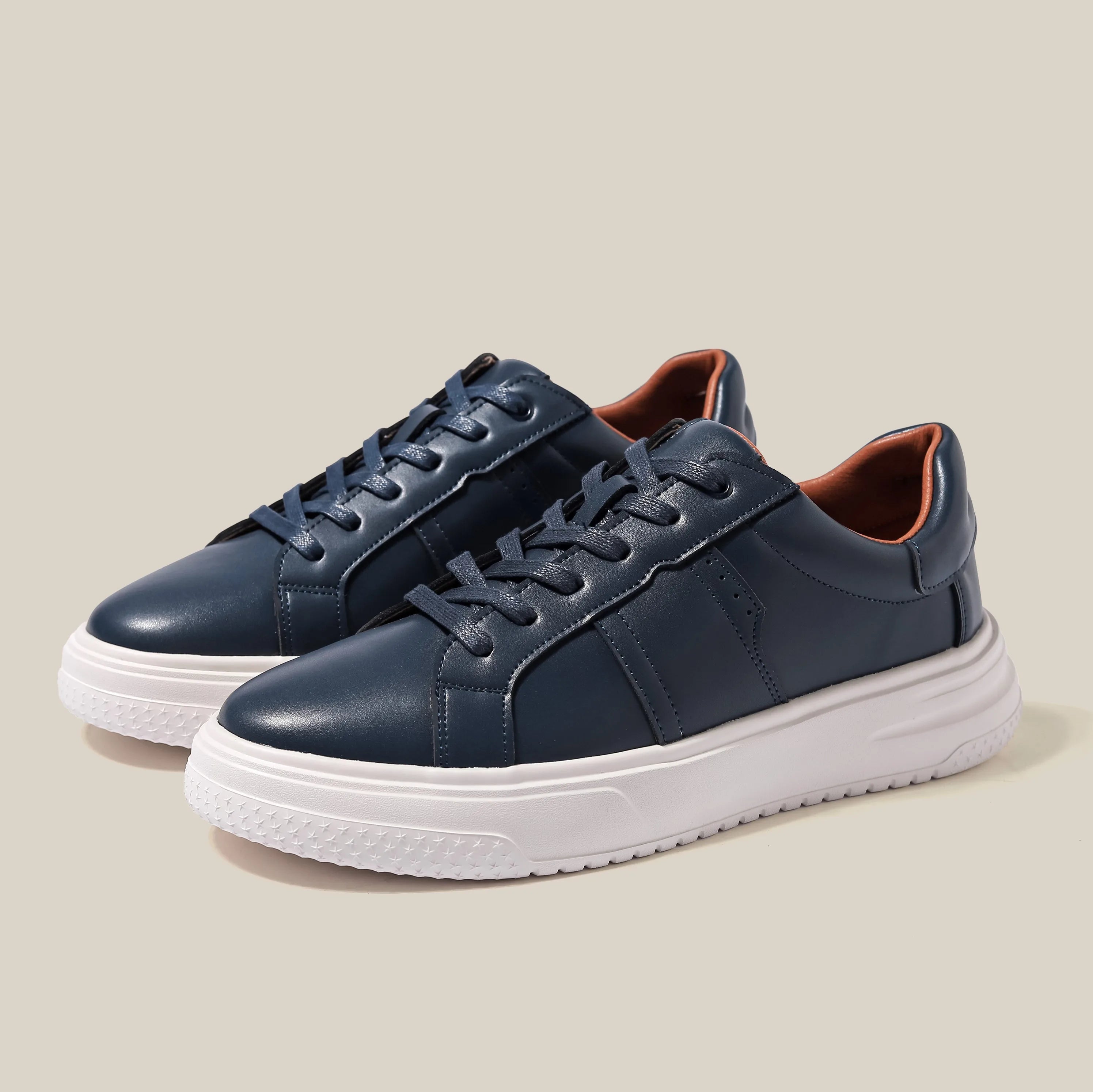 Men's Retro Classic Casual Walking Shoes with Lace-up Platform Comfortable and Fashionable for Spring Breathable Design