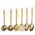 Hot Selling Stainless Steel Cooking Tool Set Household Stir Frying Spoon Flat Shovel Soup Colander Spatula Kitchenware Set