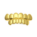 Most Popular Tiptop T115 Unisex Smooth Gold Plated HipHop Gap Grillz for Teeth-Party & Gift MegaBDM