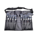 2024 PU Leather Portable Multi Pockets Cosmetic Brush Holder Organizer Professional Makeup Brush Salon Waist Bag