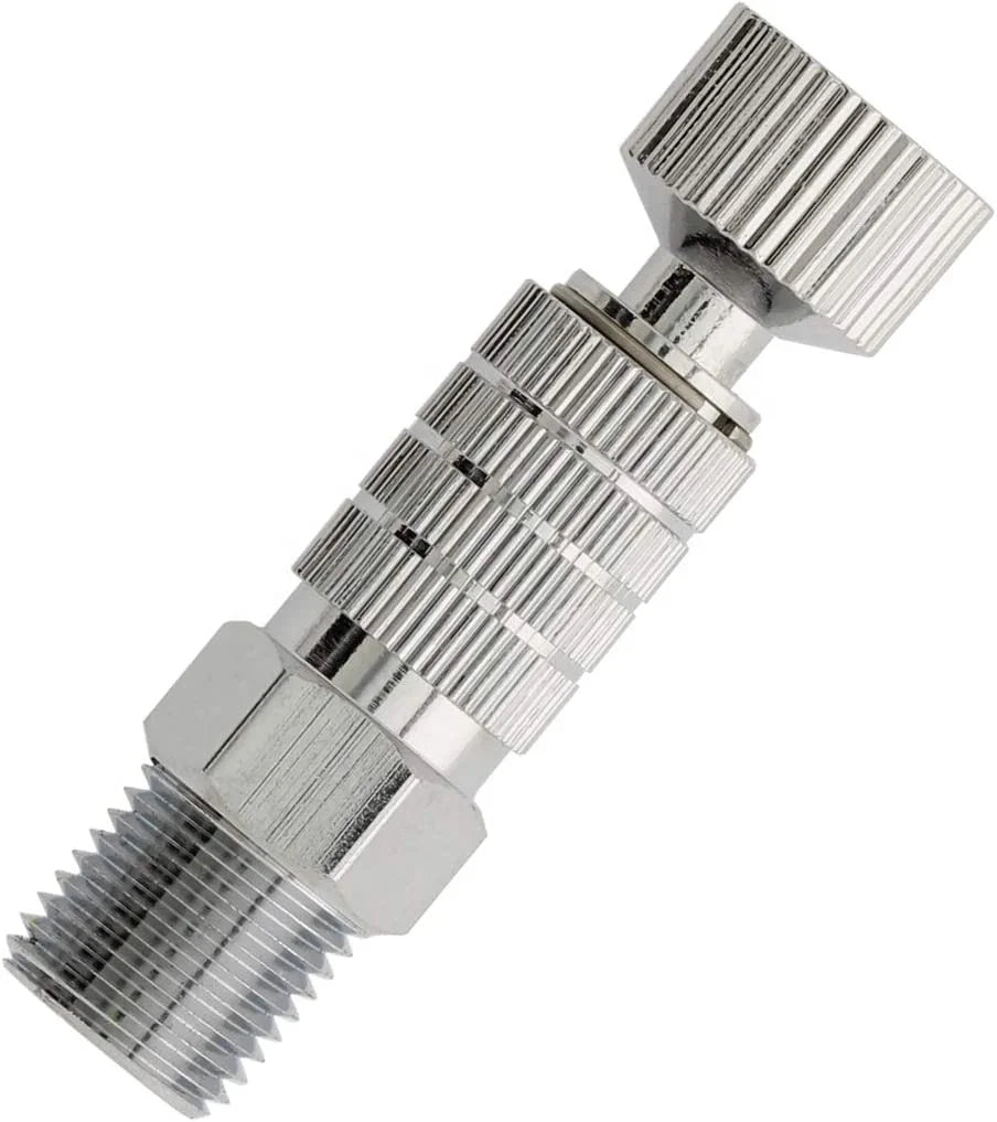 Quick Release Airbrush Disconnect Coupler with 1/8 In. BSP Male and Female Hose Connections Brand Airbrushes