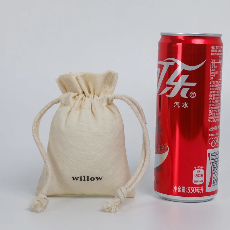 Hot Sale Cotton Fabric Drawstring Pouchwedding Favor Bags