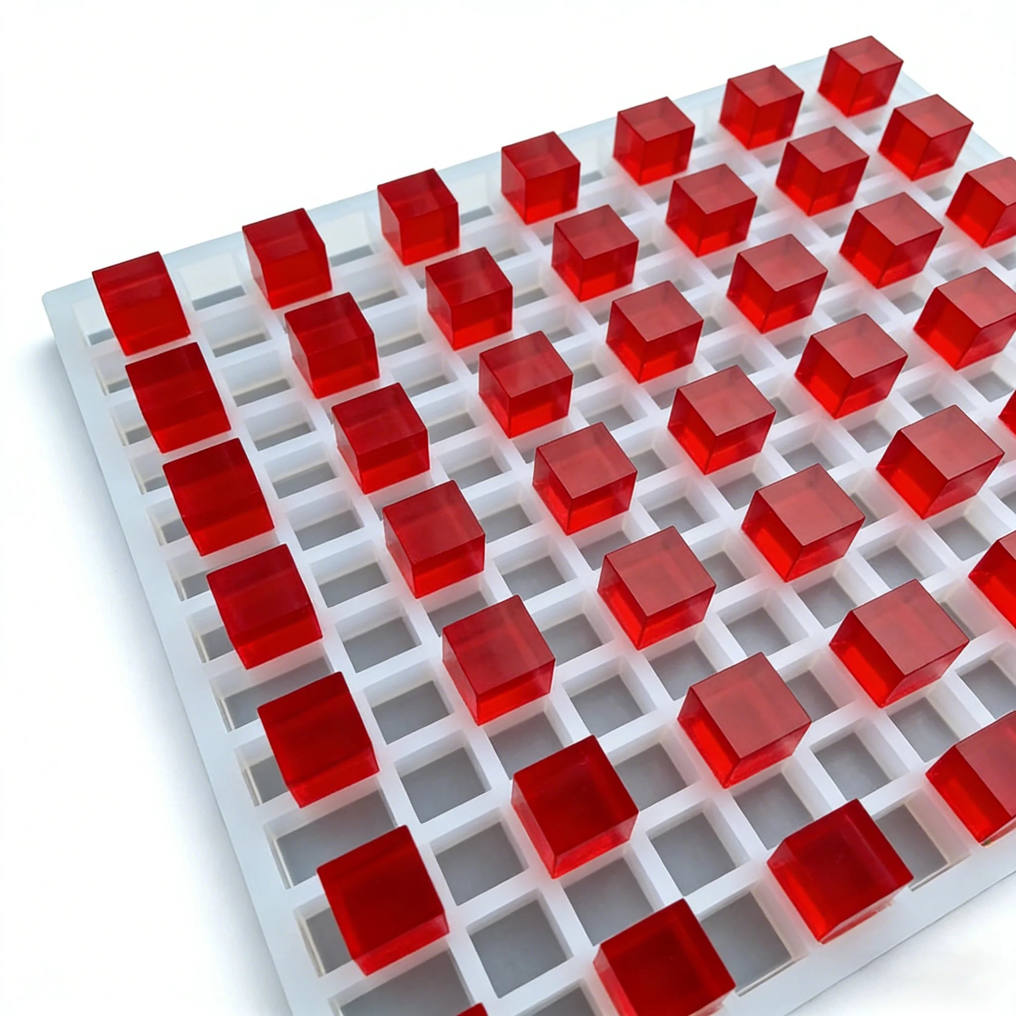 3ml 625 Mini Gummy Silicone Moulds Eco-Friendly Easy to Demould for Chocolate Soap Ice Cube Tray Jelly DIY