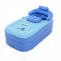 High Quality Durable PVC Inflatable Multipurpose Baby Bathtub Swimming Pool Spa Tub Inflatable Bath Tub for Adult with Backrest