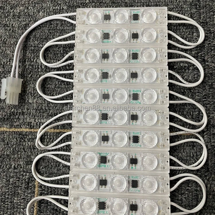 New Ip65 Ultrasonic 7216 110v Ac Direct Power 2835 Smd Modulo Led Light Sign 2w Led Module 220v