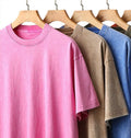 Men's Clothes Oversized Tshirt 100% Cotton T-shirt Manufacturer Streetwear Hip Hop Blank Acid Wash Custom Logo Vintage T Shirts