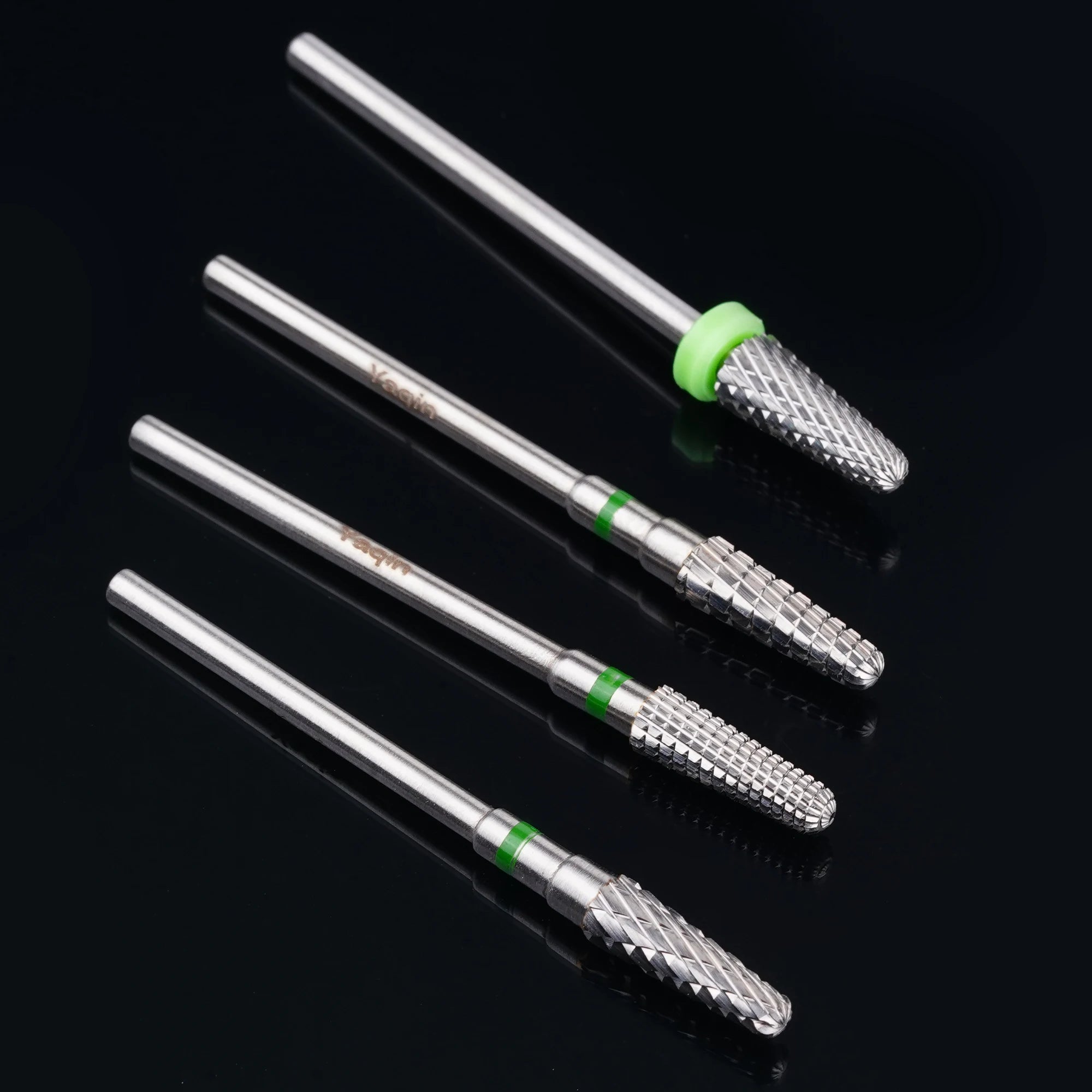 Tungsten Carbide Nail Drill Bit 3/32" Rotary Burr Bits for Manicure Nail Drill Accessories Manicure Pedicure Tools