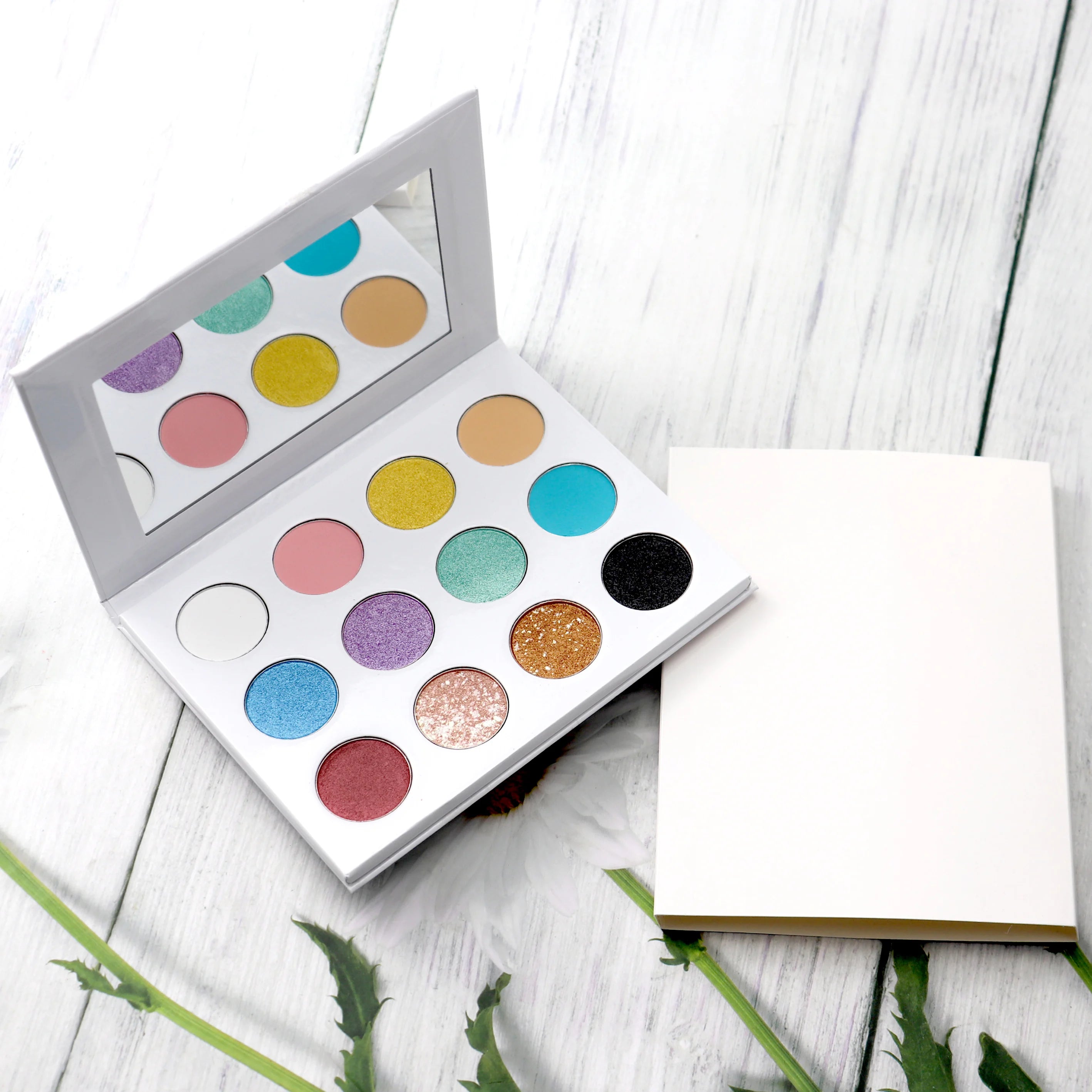Cosmetics Oem 12 Color Eyeshadow Custom Manufacturer Private Label Cream Eyeshadow