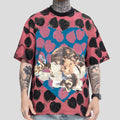 t Shirt Manufacturing Oversized Print Heavy Cotton T-shirt Men Custom Tshirt