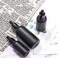 Wholesale Custom Nail Polish Bottle 20ml 30ml 50ml 100ml Black Cosmetic Glass Essential Oil Dropper Bottle