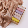 Hot Selling Shimmer Crinkle Shawl Pleated Glitter Chiffon Shawl Giselle Lightweight Flowy Plain Hijab Scarves