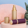 5ml 10ml Leather Refillable Empty Mini Glass Pocket Perfume Bottles