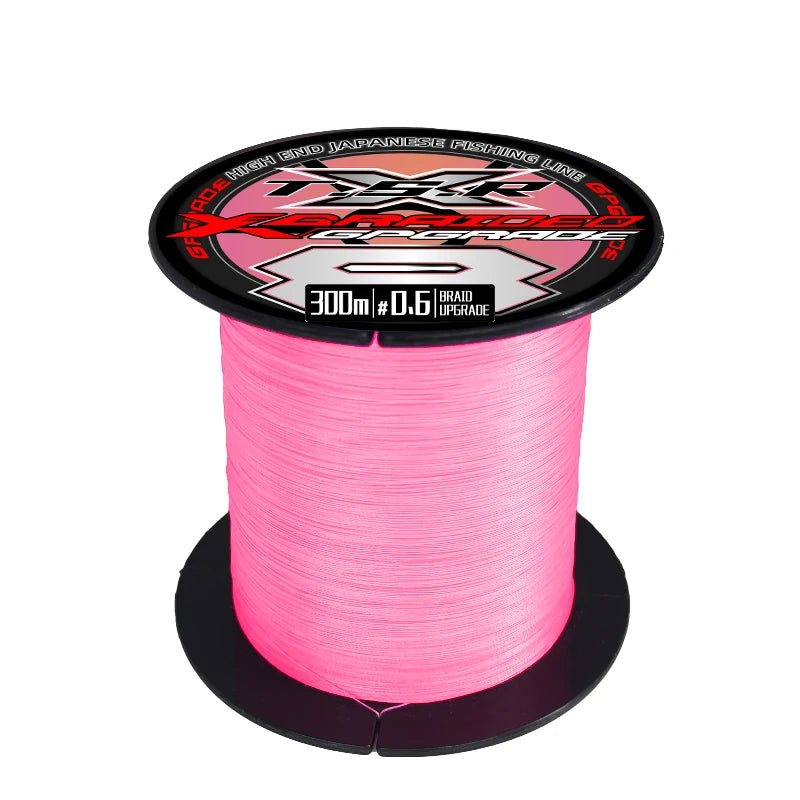 YGK New X8 300M/500M Multifilament Fishing Line Durable PE Braided Gear for Seawater Freshwater Fishing Fishing Equipment