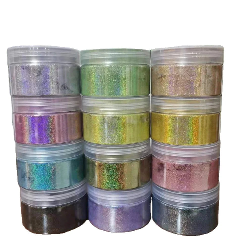 Solvent-resistant Glitter Powder Christmas Gift Epoxy Resin DIY Laser Powder