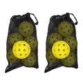 26 Hole Pickleball Balls Made of PP Plastic Lightweight and Durable for Indoor Courts