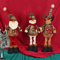 Retractable Santa Snowman Doll for Window Decor Cross-Border Christmas Figurine & Toy Holiday Decorations