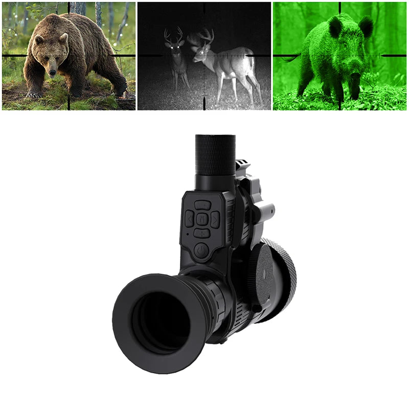 HENBAKER NV700S Magnification 4x-14x Waterproof High Definition Digital Night Monocular