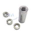 MALAXY M4*20 Long Cylindrical Nut Round Coupling Nuts Female Thread Rod Bar Stud Insert Tube Connecting Nut