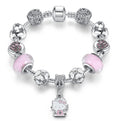 Hot Sale Factory Direct Good Quality Cute Cartoon Hello Kitty Bracelets Charms Bracelets