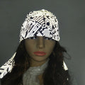100% Polyester Silk Screen Printing High Light Reflective Silver Color Skinny Fabric Multifunction Magic Headwear for Safety