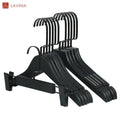 Women's Hanger Wide Shoulders Black High Grade Household Clothing Store Clothes Hanger Wood Hangers