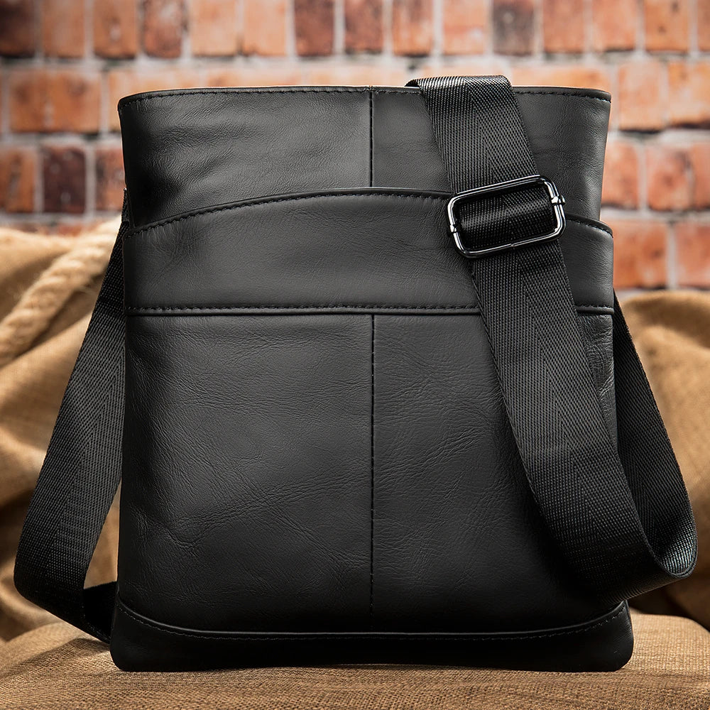 MARRANT Designer Men Side Bag Leather Messenger Shoulder Crossbody Bag Men Messenger Bags Genuine Leather