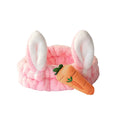Autumn Winter Sweet Style Rabbit Ears Headbands with Carrot New Colors Bath and Makeup Head Wraps
