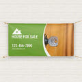 Outdoor Vinyl Banner Digital Printing Museum Church Restaurant Cafe Door Now Open Welcome Banner