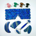 DIY Cheap Factory Price Roller Dalmation jasper Jade Facial Roller Dalmation jasper Facial Jade Roller with Cheap Price