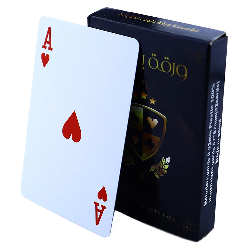 Manufacturer Professional Custom Gold Foil Art Paper Material Colorful Poker Playing Cards Logo Plastic Game Custom Packaging