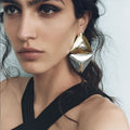 2025 New Geometric Drop Earrings for Girl Women