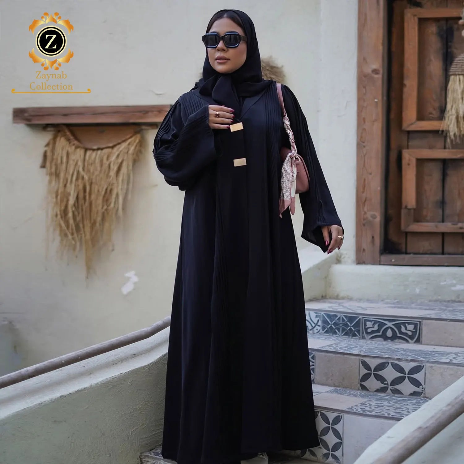 Zaynab Evening Dress Abaya Women Dubai Abaya Islamic Clothing Ladies Women Dress Custom Manufacturer Evening Dress Abaya