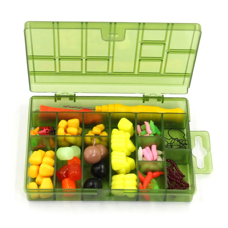Outdoor Carp Fishing    Soft Lure Maggot Set  Fishing   Tackle Box Fishing Accessories Set