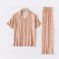 Bamboo Pajamas Viscose Fiber Autumn Gentle Long Skirt Fairy V-neck Long-sleeved Women's Pajamas Waist Slim Pajamas