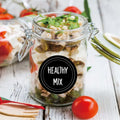 Custom Eco-friendly Printed Vinyl Kitchen Pantry Labels Self Adhesive Sticker Durable Waterproof & Oilproof Spice Jar Labels