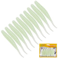 Wholesale SO023 9.5cm 5.5g 10pcs/bag Luminous Artificial Soft Plastic Baits Lifelike Worm Shape Fishing Lures