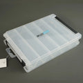 Selco Multifunction Double Sided Transparent Plastic Storage Lure Fishing Tackle Box