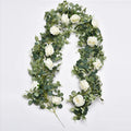 AF2004 Artifical Rose Vine Flowers Plants Artificial Flower Hanging Rose Ivy for Home Hotel Office Wedding Party Garden Decor
